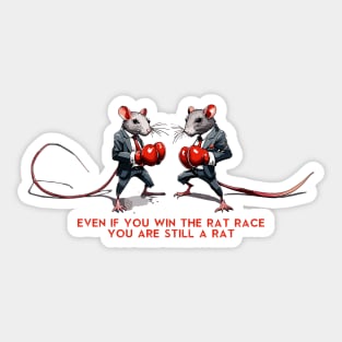 Business Rat Race Sticker